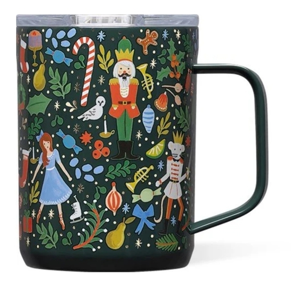 Rifle Paper Co. Other - ❤️BUY 5 GET 3 FREE Rifle Nutcracker 16 oz Mug Greenprice,Retail Price $34.95 USD